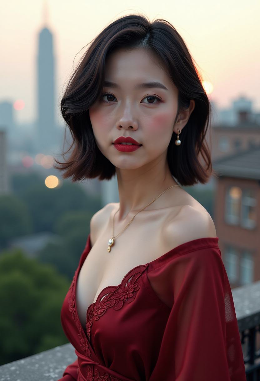 郑敏荷美妆教程